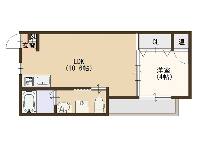 【間取り】 | Fmaison住吉公園南