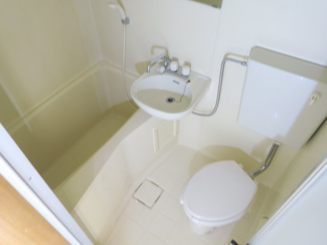 パルーム栗山№2の浴室