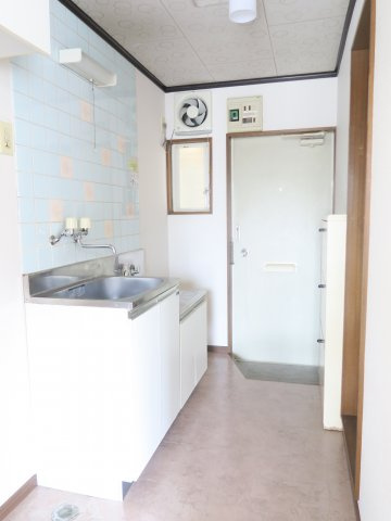 パルーム栗山№2の玄関