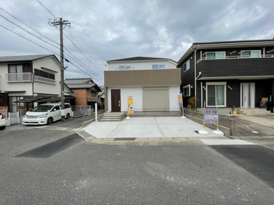 【外観】 | 守山区深沢2期　1号棟★仲介手数料無料★志段味西小学校 | 新築一戸建ての事ならマックスバリュで住まい相談エムワイホームにお任せください。