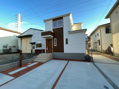 【外観】 | 守山区元郷　1号棟★仲介手数料無料★（大森小学校・大森中学校） | 11/4撮影
守山区の不動産売買の事ならマックスバリュで住まい相談エムワイホームにお任せください。