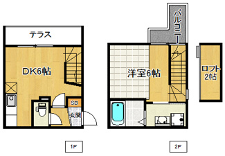 【間取り】 | パークウォーク下鴨