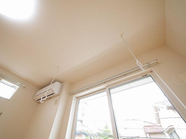アルバ学園前の設備|室内物干し