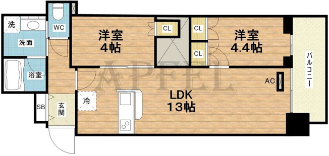【間取り】 | RJR堺筋本町タワー