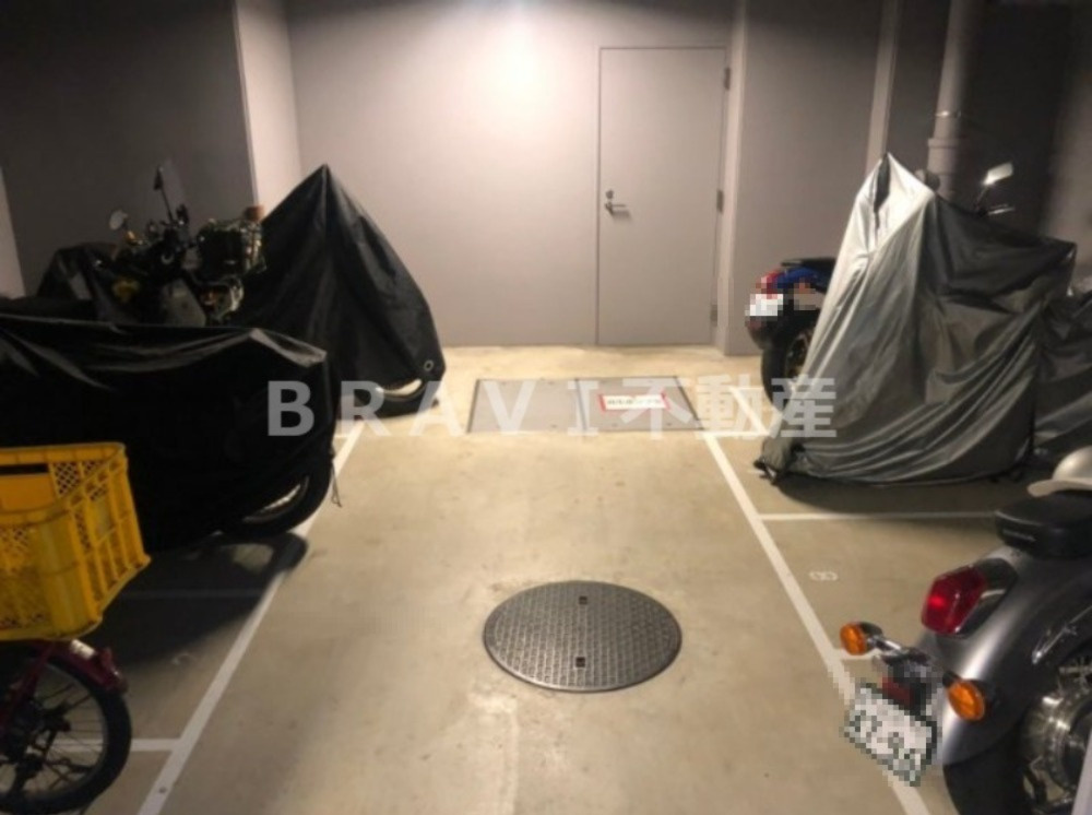 S-RESIDENCE谷町五丁目（エスレジデンス谷町五丁目）　BRAVI不動産のその他共用部分|【S-RESIDENCE谷町五丁目】バイク置場