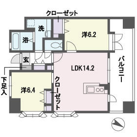 【間取り】 | アントゥール薬院