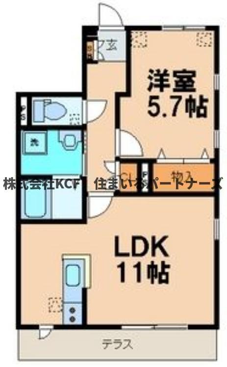 ヘーベルメゾン諏訪野の間取り