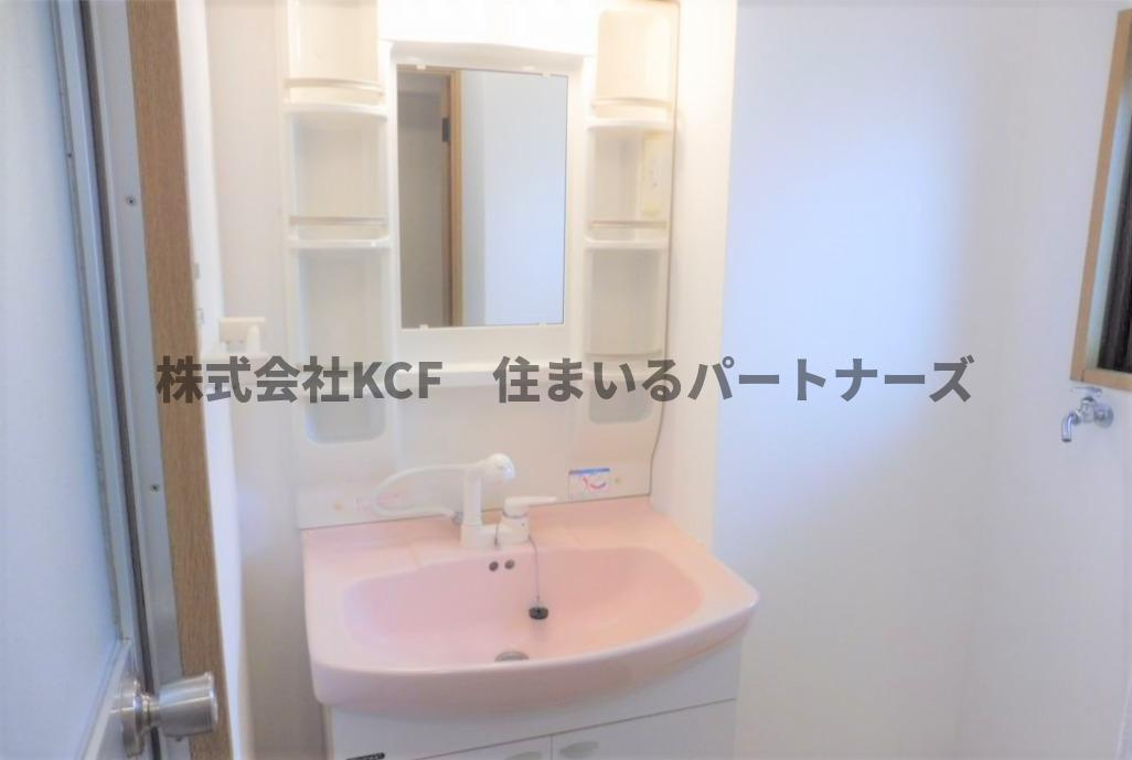 コーポラス青柳の洗面所|使いやすい洗面所です
