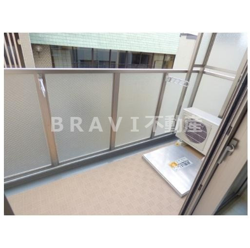 フレンシアノイエ内本町　BRAVI不動産のバルコニー|【ラクラス内本町】陽当たり良好なバルコニーです