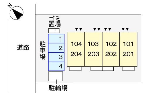 駐車場図