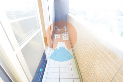 【バルコニー】 | スカイハイム | ネット無料。バルコニー