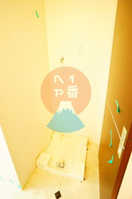 【洗面所】 | スカイハイム | ネット無料。洗濯機置き場