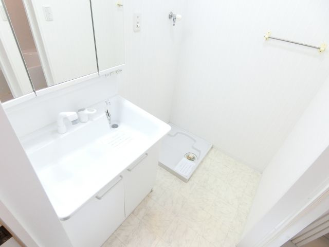 アドラブールヴィラの洗面所