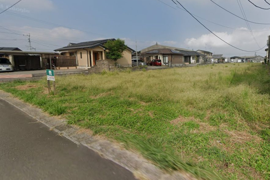 北諸県郡三股町大字蓼池の売地の外観