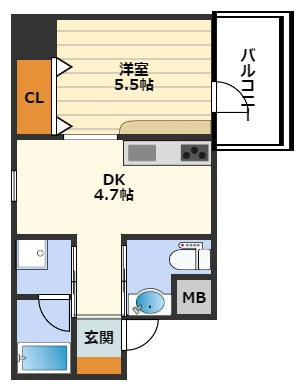 ROJI01の間取り