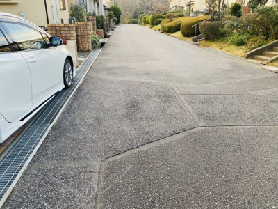 【前面道路含む現地写真】 | 取手市戸頭8丁目 中古戸建 | 実際に現地で周辺環境や街並み、近隣のスーパーや通学路の安全性、病院、公園・・・など生活のイメージをご確認ください！