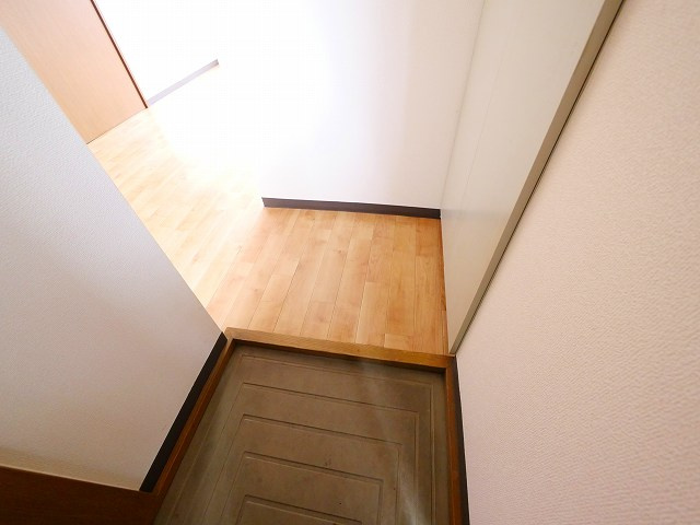 コンフォルト平松の玄関