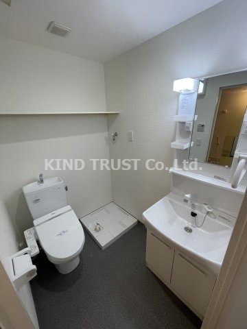 リップル南森町Ⅱの洗面所|使いやすい洗面所です