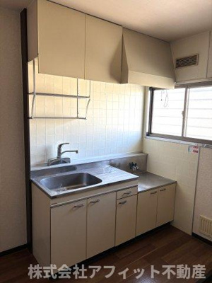 【キッチン】 | シティおかやま | 吊戸棚付きキッチン