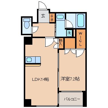 【間取り】 | グレンパーク梅田北