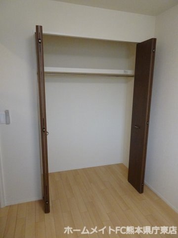 熊本市東区健軍３丁目のアパートの収納
