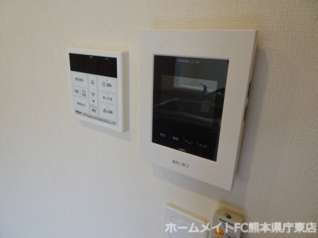 熊本市東区健軍３丁目のアパートのセキュリティ