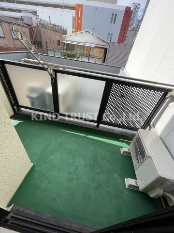 ユープレイスⅡのバルコニー|陽当たり良好なバルコニーです