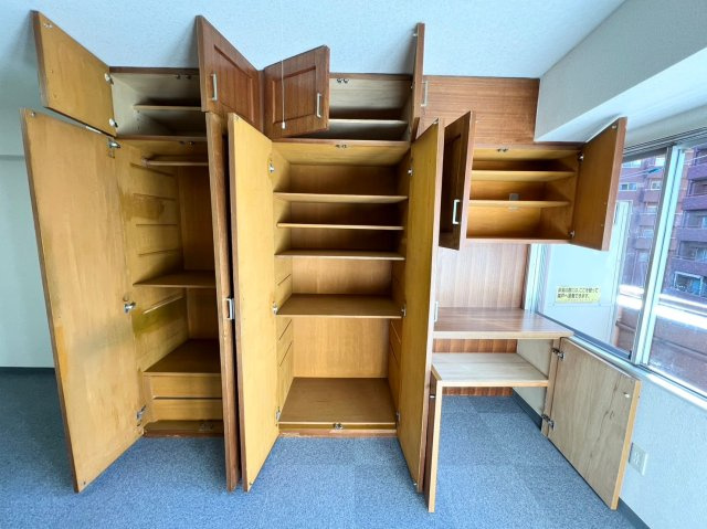 御苑ハイムの収納|たっぷり収納が魅力