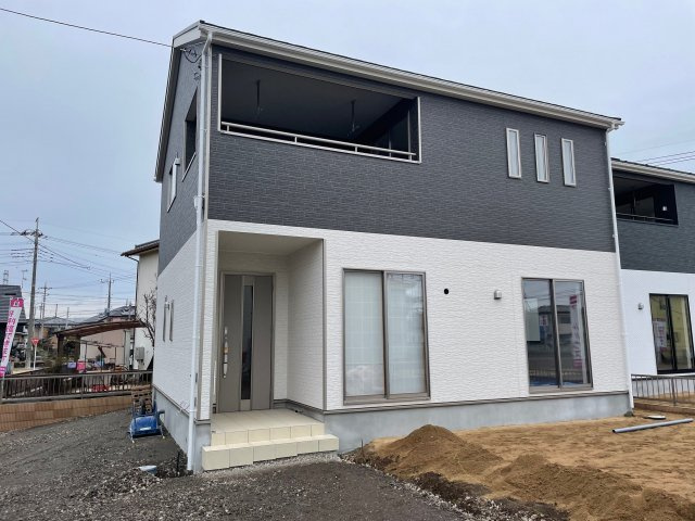 上里町七本木第10（全2棟）1号棟の外観|外観は落ち着いています