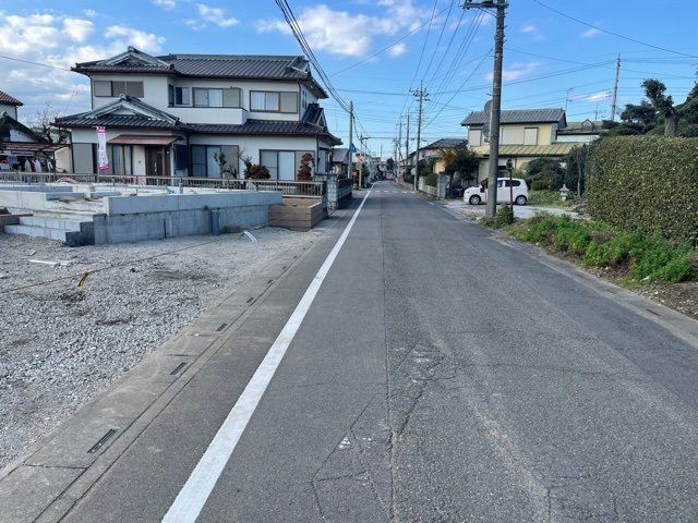 上里町七本木第10（全2棟）1号棟の前面道路含む現地写真|前面道路含む現地写真です