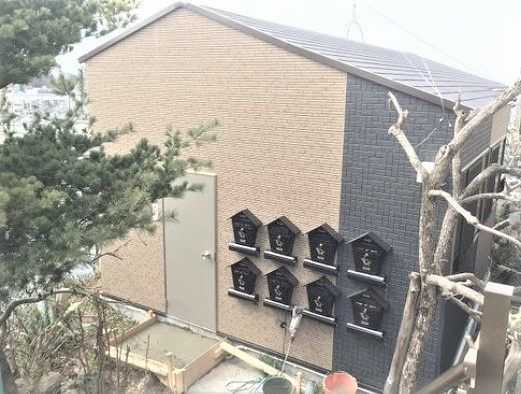 日野市三沢３丁目のアパートの外観