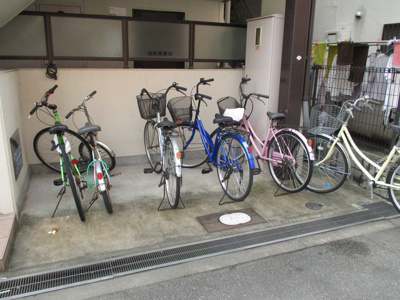 【その他共用部分】 | ピュアハウス | 共用部の駐輪場です