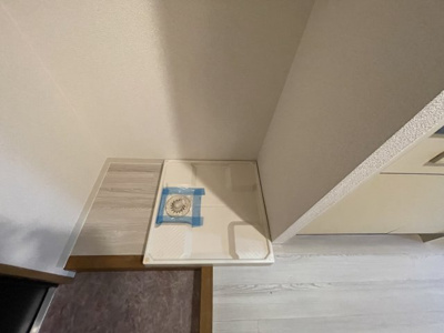 【設備】 | ピュアハウス | 室内洗濯機置き場です