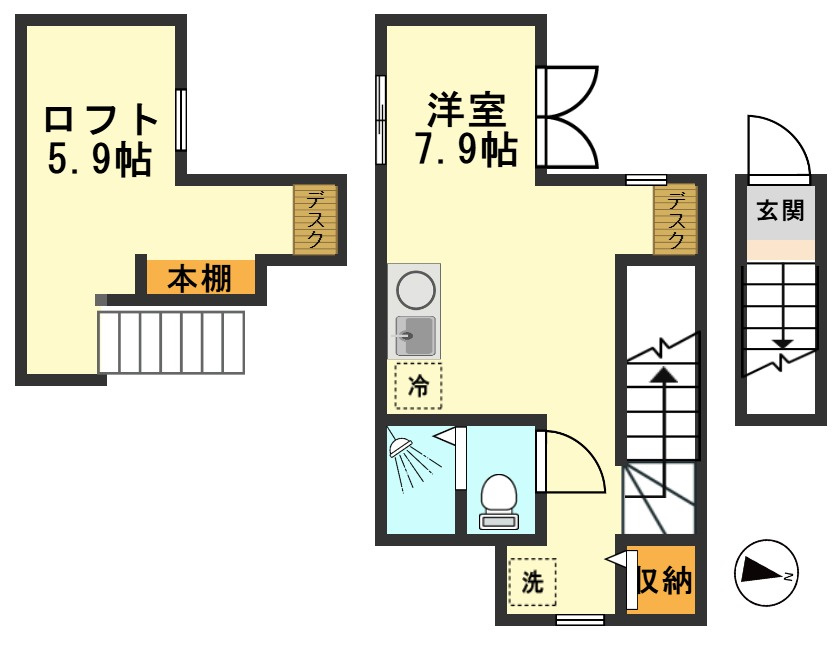 My Style KOIWAの間取り