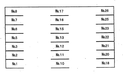 【区画図】 | タカハシ有料駐車場