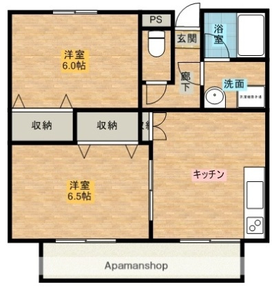 【間取り】 | グランドハイツ