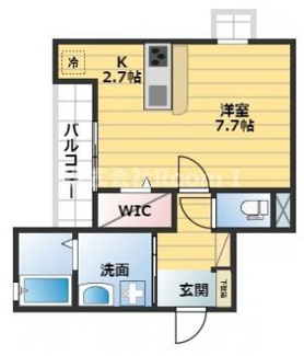 【間取り】 | ラ・メゾンヴェール上本町
