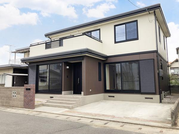 岡山市東区益野町　リフォーム済み　中古住宅の外観