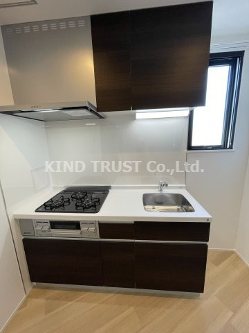 LuXe梅田西のキッチン|使いやすいキッチンです