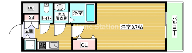【間取り】 | J.T.大阪West
