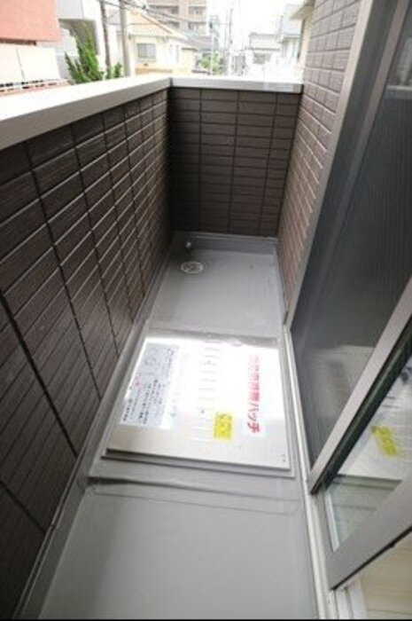 D-room西台のバルコニー