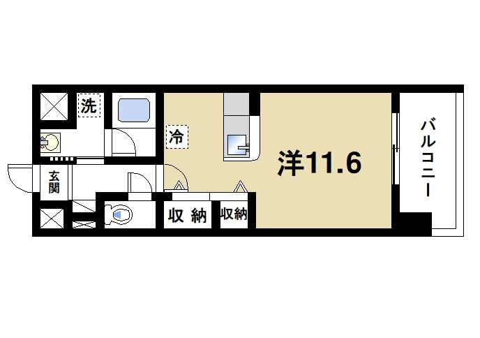 パールタウンの間取り|風通しが良いので換気がしやすいです