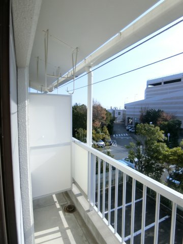 ロイヤルシングルのバルコニー