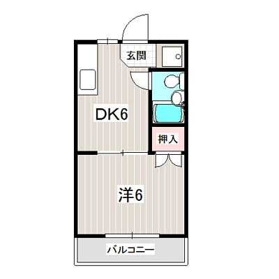 ロイヤルシングルの間取り