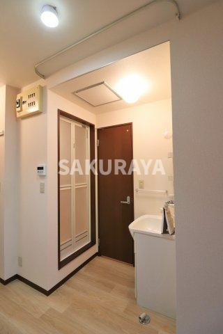 フォレスト田中の洗面所|2022年撮影。現況と異なる場合がございます。