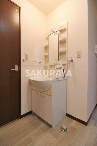 フォレスト田中の独立洗面台|2022年撮影。現況と異なる場合がございます。