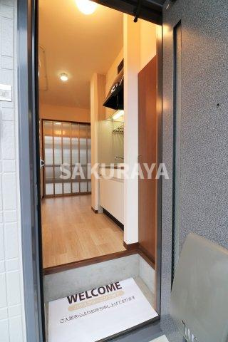 フォレスト田中の玄関|2022年撮影。現況と異なる場合がございます。