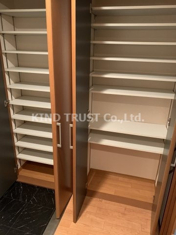 NISHITENMA-Y's villageの収納|たっぷりとした収納スペースです