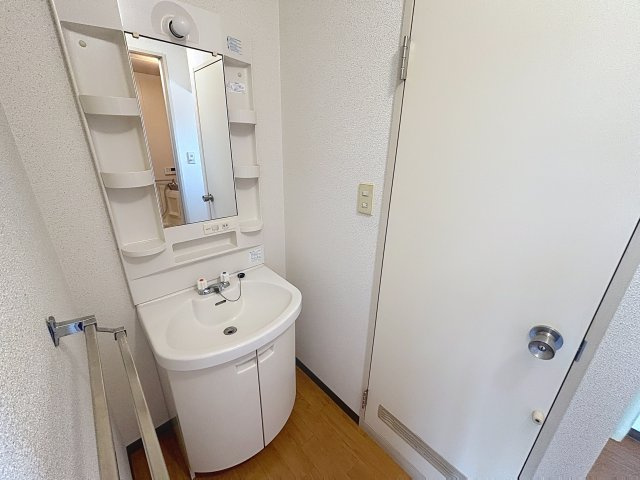 駅チカ なのに 森チカの洗面所