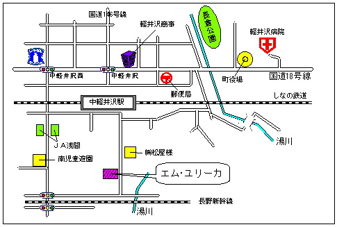 駅チカ なのに 森チカの地図